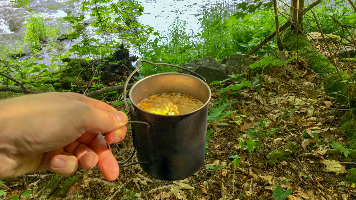 Eine stärkende Suppe zwischendurch. Foto: Chris Bergau