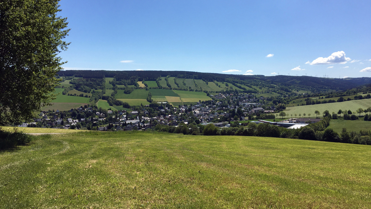 Blick auf Königswalde.Foto: Chris Bergau