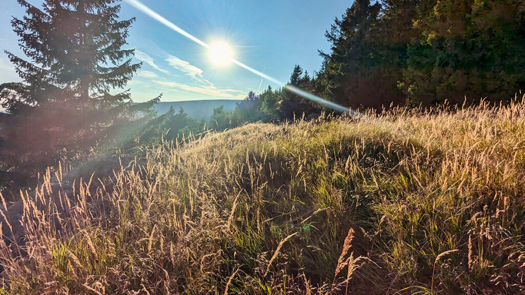 Auf dem 1.094 Meter hohen Meluzína (Wirbelstein). Foto: Chris Bergau